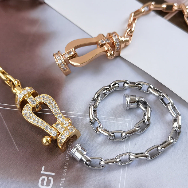 Bracelet Horseshoe Clasp